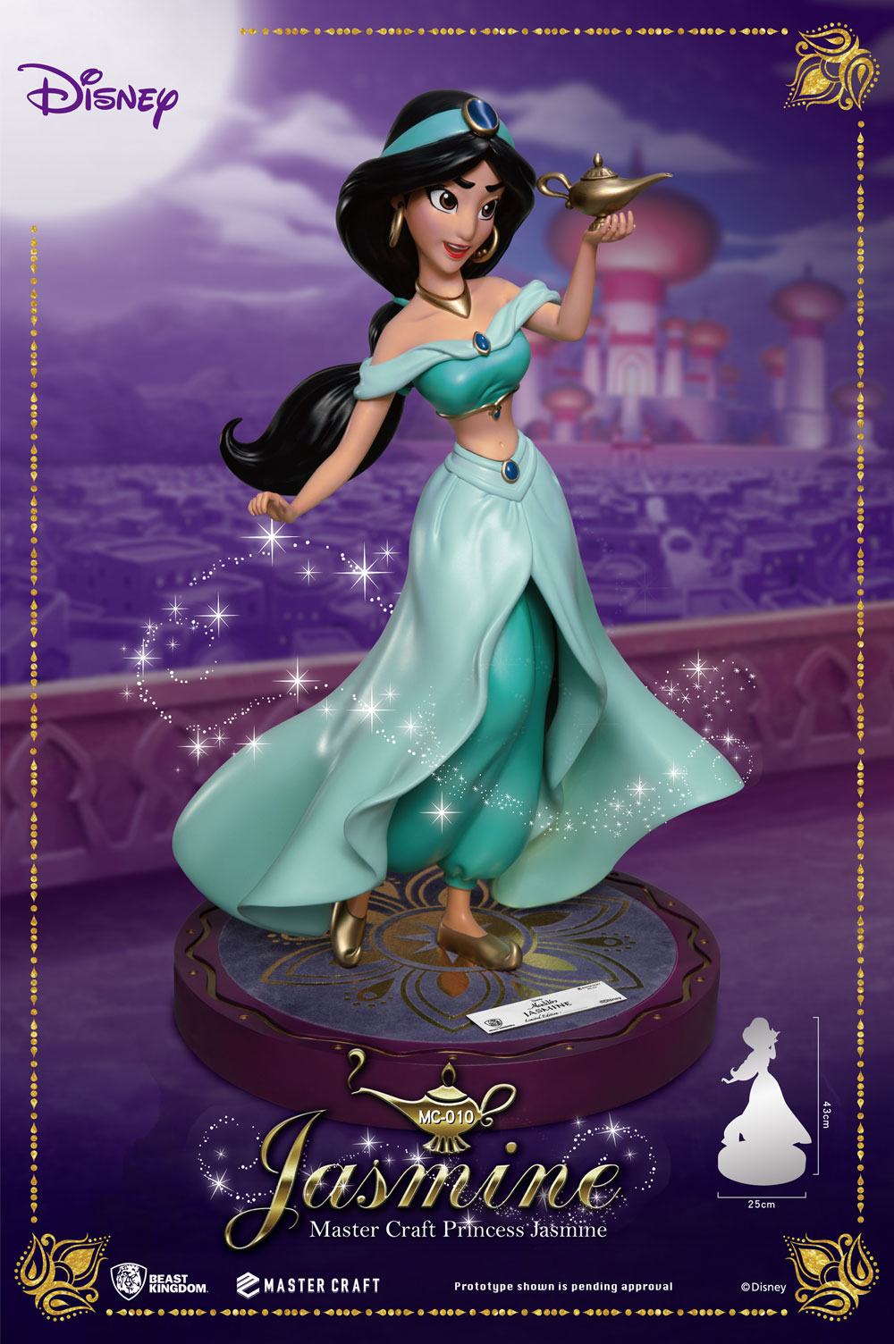 Disney (Aladdin) Master Craft Statup Jasmine 38 cm