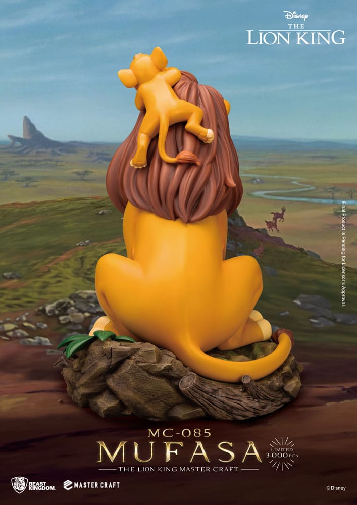 Disney Master Craft Statue Die Löwenkönig Mufasa 36 cm