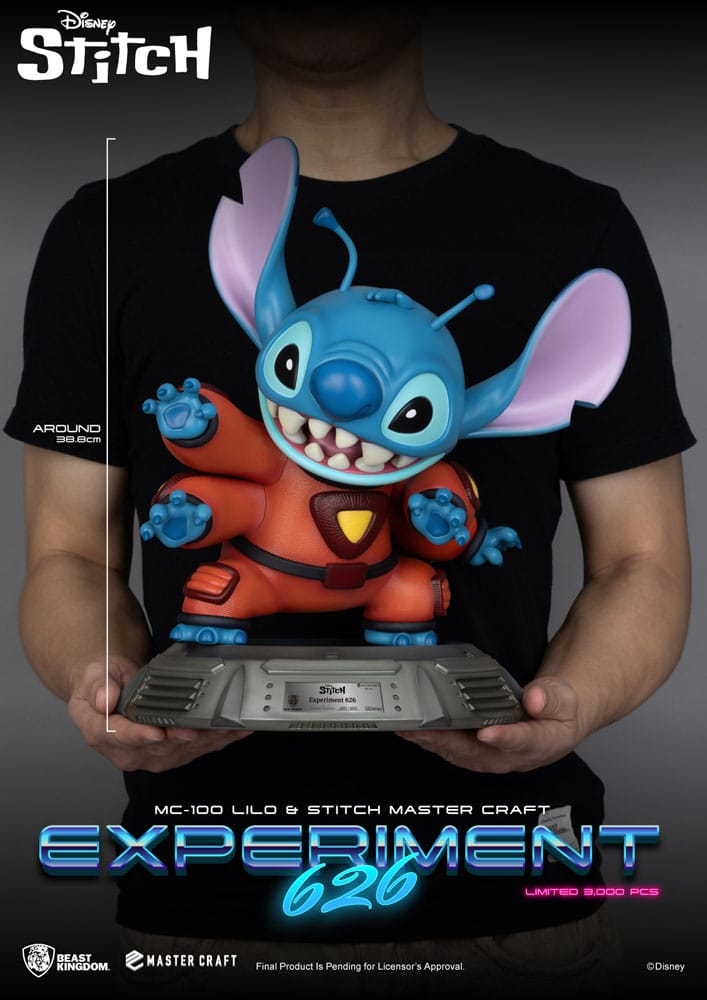 Lilo & Stitch Master Craft Statue Experiment 626 39 cm