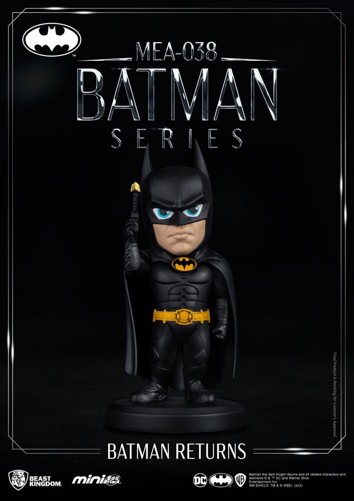 DC Comics Mini Egg Attack Figuur Batman Retourneert 8 cm