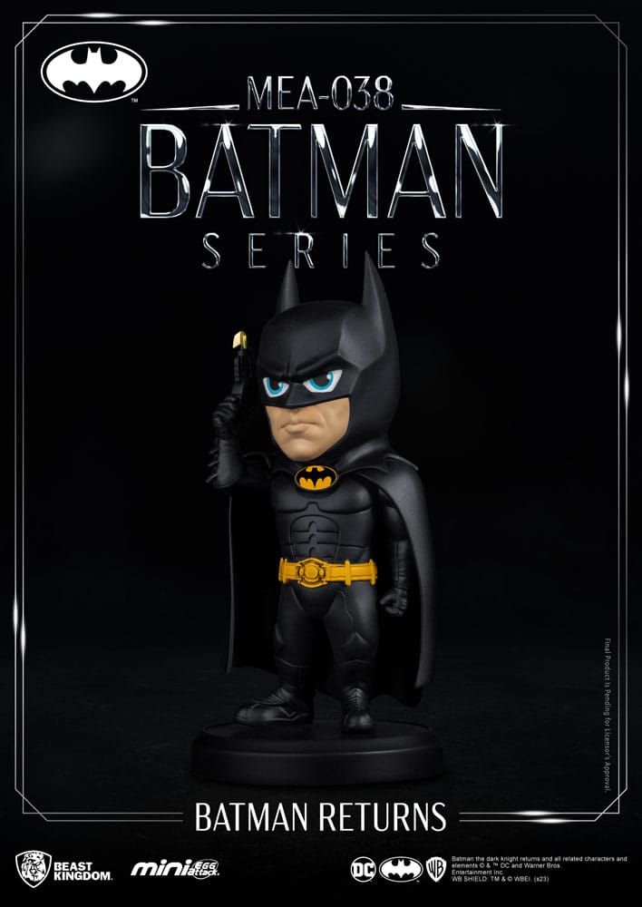 DC Comics Mini Egg Attack Figuur Batman Retourneert 8 cm