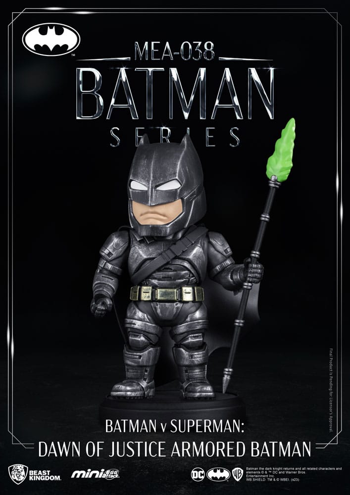 Batman v Superman: Dawn of Justice Mini Egg Attack Figure Armored Batman 8 cm