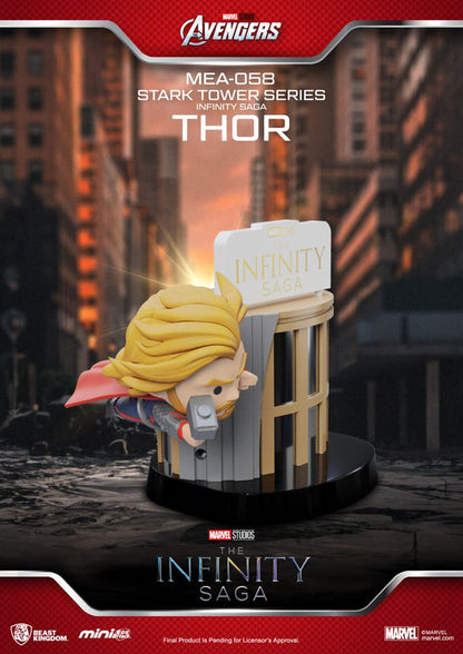 Marvel Mini Egg Attack Figures 12 cm The Infinity Saga Stark Tower Series Assortment (6)