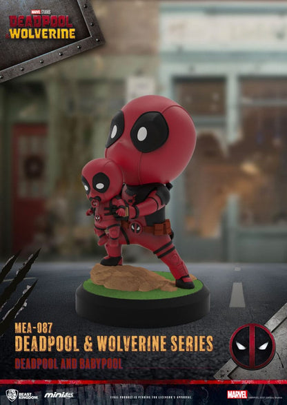 Deadpool 3 Deadpool & Wolverine Series Mini Egg Attack figure 8 cm