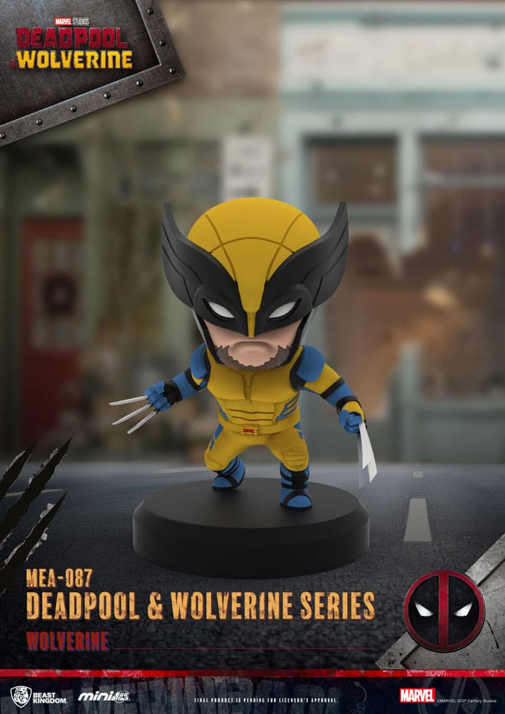 Deadpool 3 Deadpool & Wolverine Series Mini Egg Attack figure 8 cm