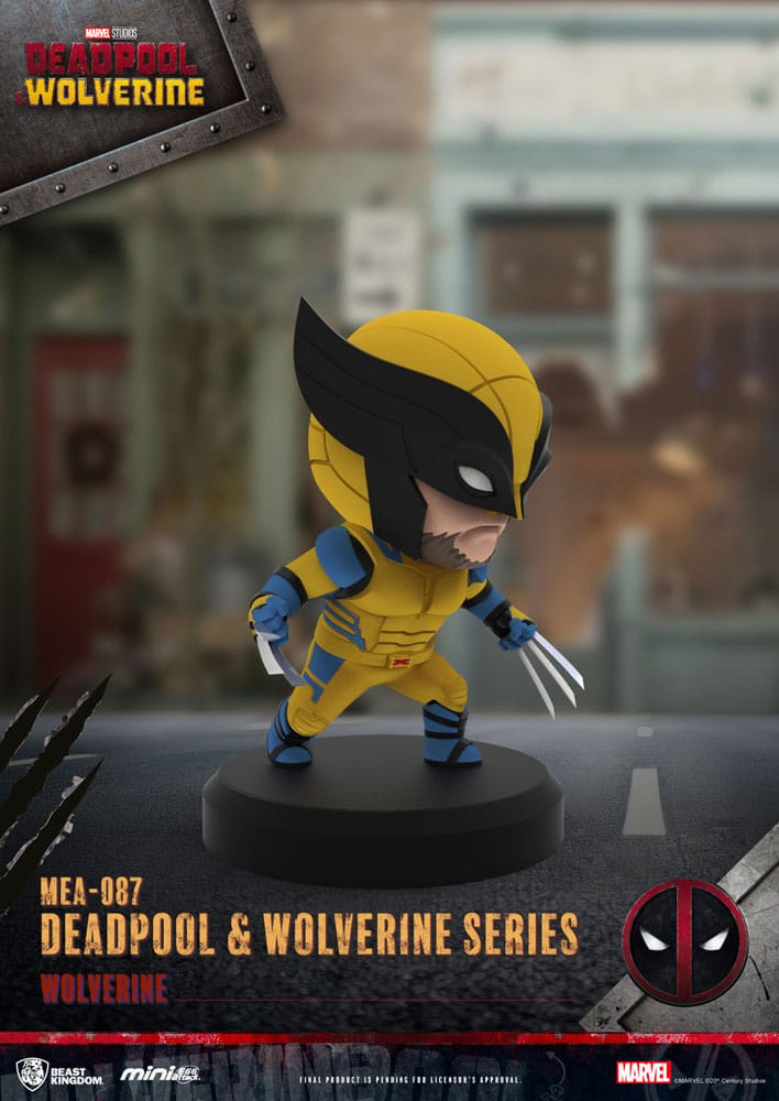 Deadpool 3 Deadpool & Wolverine Series Mini Egg Attack figure 8 cm