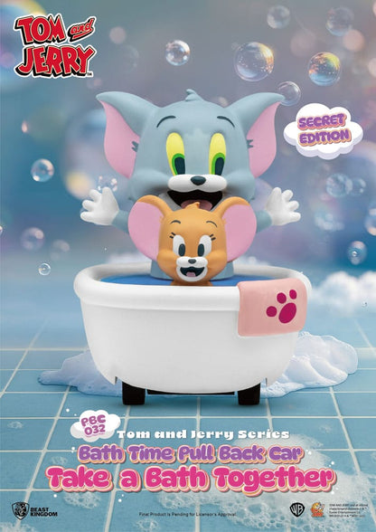 Tom & Jerry Pull Back Cars L'heure du bain Boîte aveugle 6-Pack