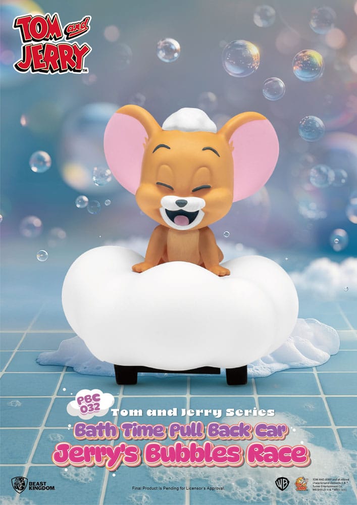 Tom & Jerry Pull Back Cars L'heure du bain Boîte aveugle 6-Pack