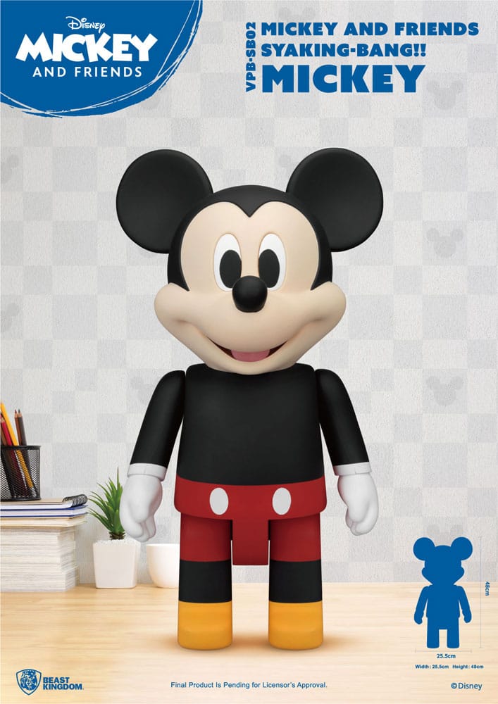 Disney Syaing Bang Vinyl Bank Topolino e amici Topolino 48 cm