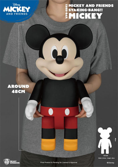 Disney Syaing Bang Vinyl Bank Mickey and Friends Mickey 48 cm