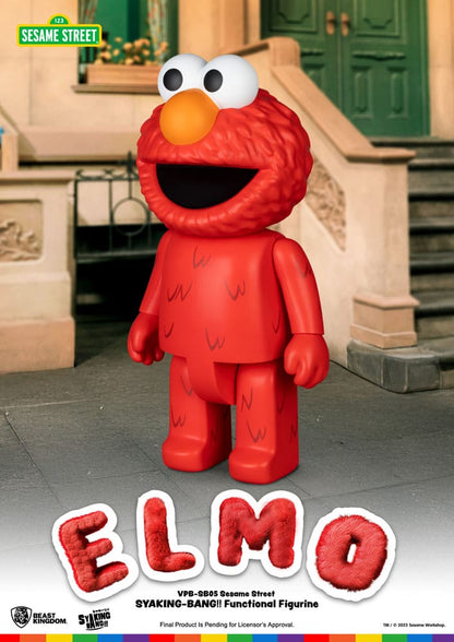 Sesame Street Syaking Bang Vinyl kasica prasica Elmo 47 cm