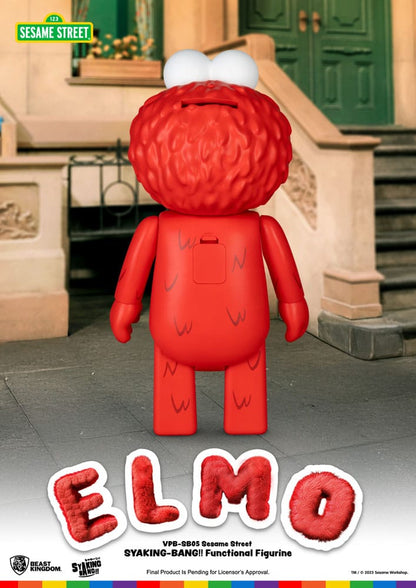 Barrio Sésamo Syaking Bang Hucha Vinilo Elmo 47 cm