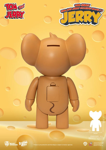 Tom & Jerry Siyan Saçma Pat Pvc Figür Jerry 30 Cm