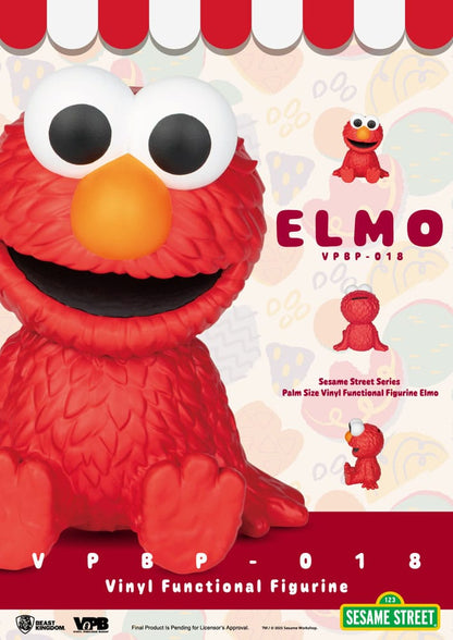 Sesamstraße Sparschwein Vinyl Elmo 12 cm
