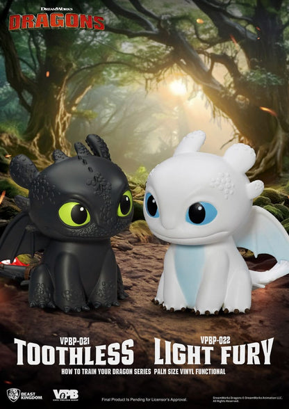 Hur man tränar din drak Piggy Vinyl Bank Light Fury 12 cm
