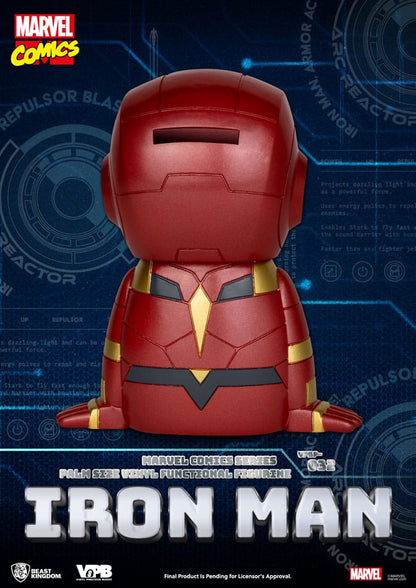 Salvadanaio in vinile classico Marvel Comics Iron-man 12 cm