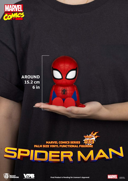 Hucha Vinilo Clásico Marvel Comics Spiderman 12 cm