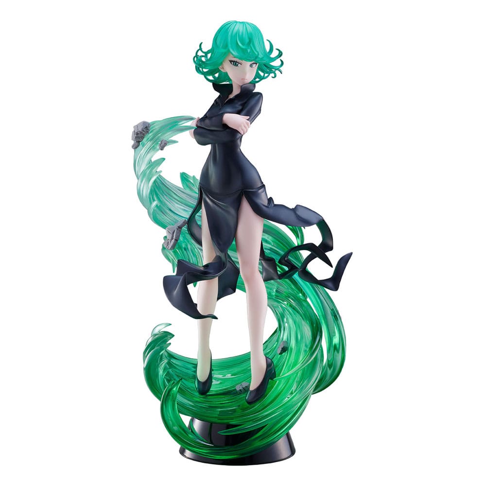 Une statue Pvc de Punch Man 1/7 terrible tornade 24 cm