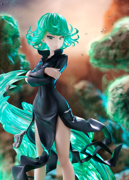 Une statue Pvc de Punch Man 1/7 terrible tornade 24 cm