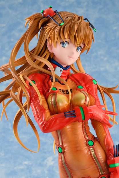 Evangelion 2.0 You Can (Not) Advance PVC Statue 1/4 Asuka Shikinami Langley Test Plugsuit Smile Ver. 40 cm