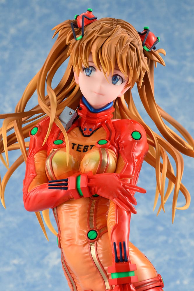 Evangelion 2.0 You Can (Not) Advance PVC Statue 1/4 Asuka Shikinami Langley Test Plugsuit Smile Ver. 40 cm