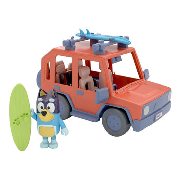 Bluey Action Figure with Vehicle Bluey Family Cruiser