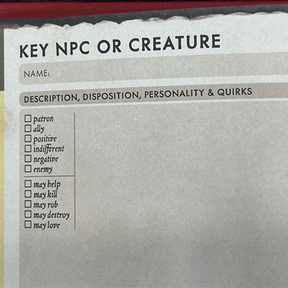 Notebook A5 GameMaster's Journal Orange Portal