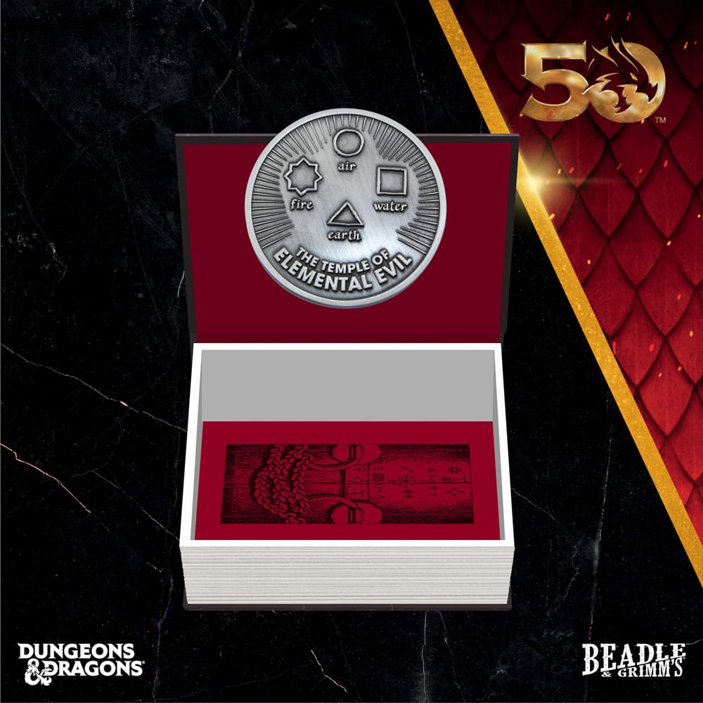 Dadi del modulo classico Dungeons & Dragons Imposta il Tempio del Elemal Evil (7)