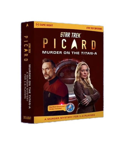 Star Trek: Picard Murder Mystery Game Murder on the Titan-A *Versión en inglés*