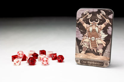 Klasični razred Classic RPG kockice set Barbar (13)