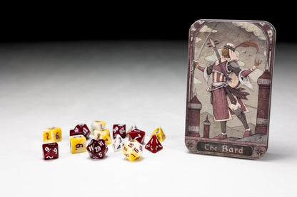 Character Class Classic RPG Dice Set Bard (14)