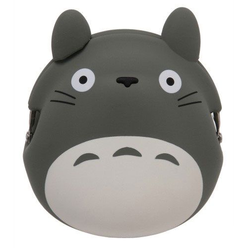 Mi Vecino Totoro Mini Monedero de Silicona Totoro gris 9 cm