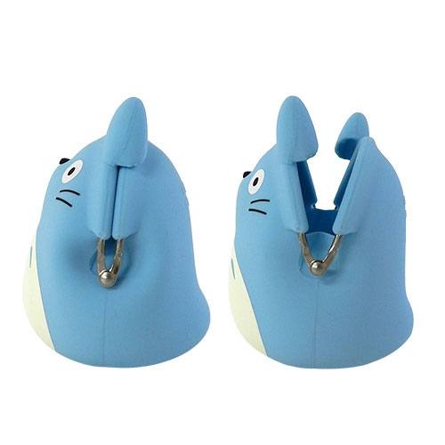My Neighbor Totoro Mini Silicon Myntpung Totoro blå 9 cm