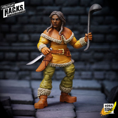 Vitruvian HACKS Actiefiguur Dwerg Tavern Keeper Madame Ruskin