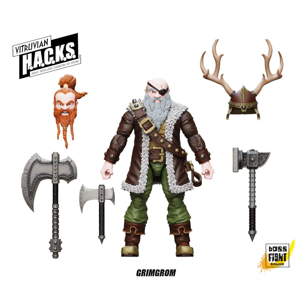 Vitruvian H.A.C.K.S. Akcija Slika patuljasta plaćenica Grimgrom