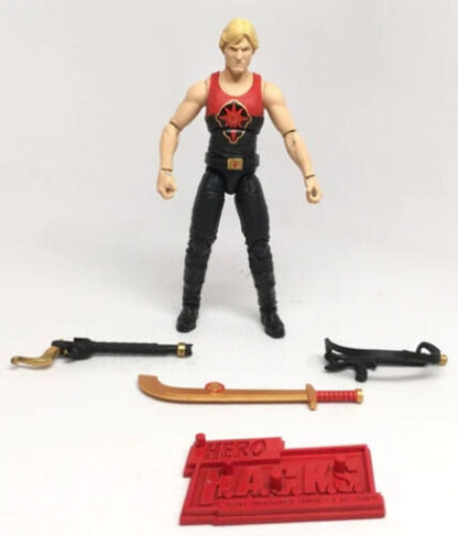 Flash Gordon Hero H.A.C.K.S. Aksiyon figürü tank üstü flaş