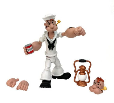 Popeye Action Figura Wave 02 Popeye Sailor White Sailor