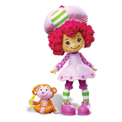 Strawberry Shortcake Simply Action Figuur Raspberry Tart & Rabarb Monkey