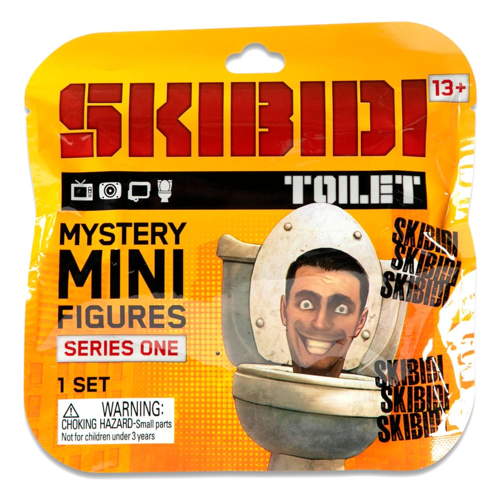 Skibidi tuvalet minifigürleri 6 cm seri 1 ekran (24)