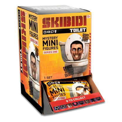 Skibidi tuvalet minifigürleri 6 cm seri 1 ekran (24)