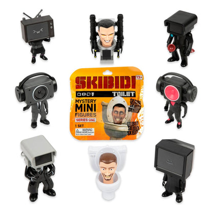 Skibidi tuvalet minifigürleri 6 cm seri 1 ekran (24)