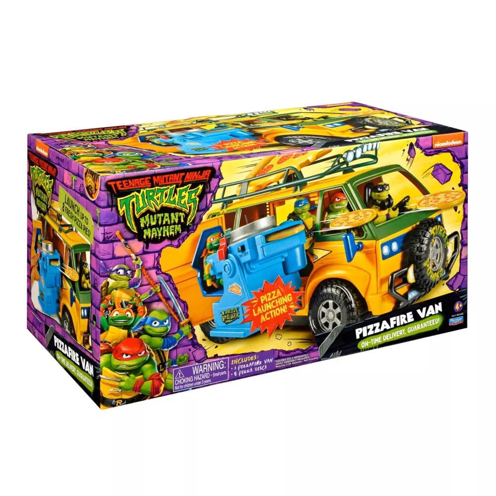 Tartarughe ninja mutanti adolescenti: veicolo Mayhem Mutant Pizzafire Van 20 cm