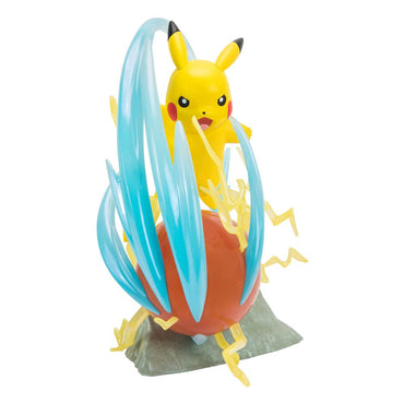 Pokémon 25e anniversaire Light-Up Deluxe Statue Pikachu 33 cm