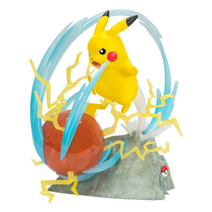 Pokémon 25e anniversaire Light-Up Deluxe Statue Pikachu 33 cm