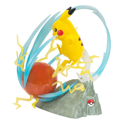 Pokémon 25e anniversaire Light-Up Deluxe Statue Pikachu 33 cm