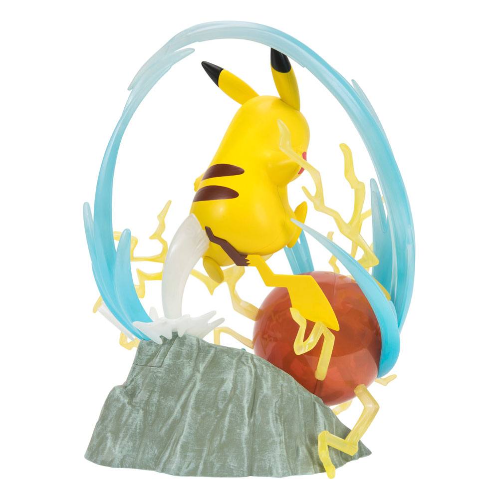 Pokémon 25e anniversaire Light-Up Deluxe Statue Pikachu 33 cm