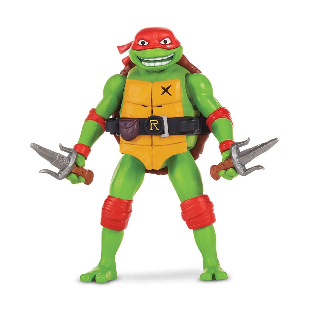 Teenage Mutant Ninja Turtles: Mutant Mayhem Ninja Shouts Actionfigur Raphael 14 cm