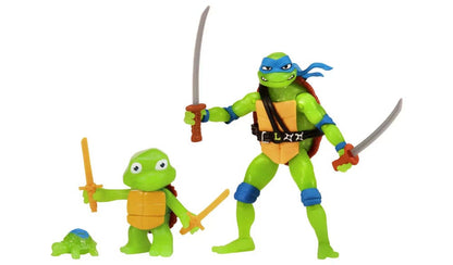 Teenage Mutant Ninja Turtles: Mutant Mayhem Action Figur 3-Pack Leonardo Evolution 10 cm