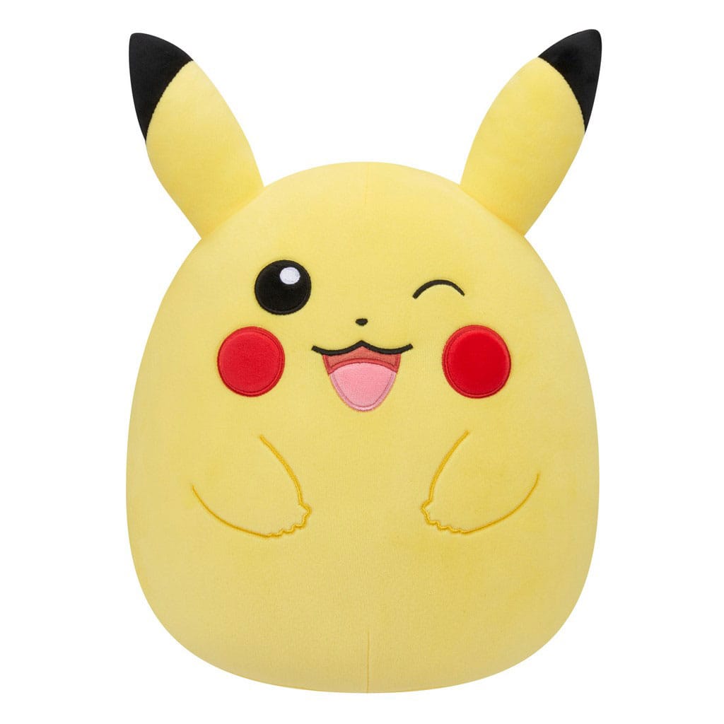 Pokémon squishmallows en peluche figure jumbo winking pikachu 51 cm