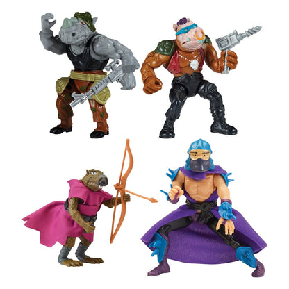 Teenage Mutant Ninja Turtles Aksiyon Figürleri 10 cm Klasik Mutant Çeşitli Dalga 4 (12)
